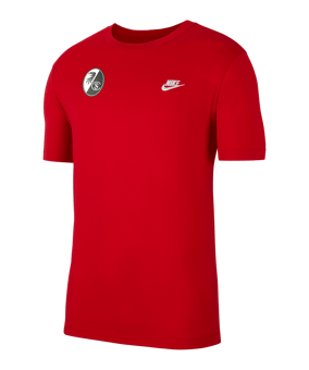 Nike SC Freiburg NSW Club T-Shirt Rot F657 