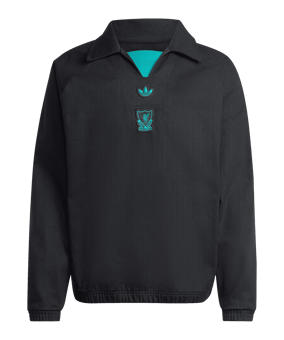 adidas FC Liverpool Icon Drill Sweatshirt Schwarz - schwarz