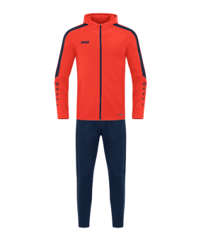 JAKO Power Trainingsanzug Orange F375 - orange