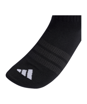 adidas Low Cut 3er Pack Socken Schwarz - schwarz