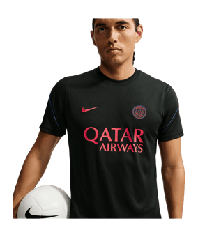Nike Paris Saint-Germain Strike Trainingsshirt Schwarz F010 - schwarz