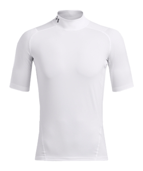 Under Armour Compression Mock Weiss F100 - weiss