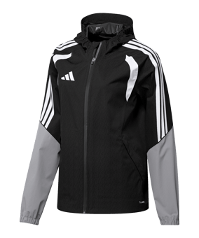 adidas Tiro 26 Regenjacke Damen Schwarz - schwarz
