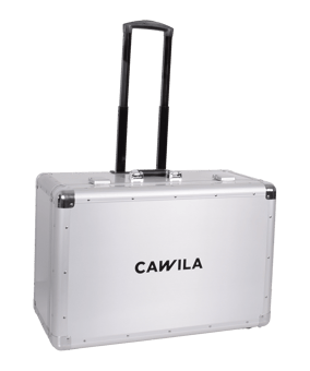 Cawila LIGA Teamtrolley 650x320x430 mm Silber - silber
