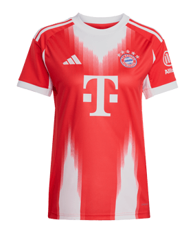 adidas FC Bayern München Trikot Home 2025/2026 Damen Rot - rot