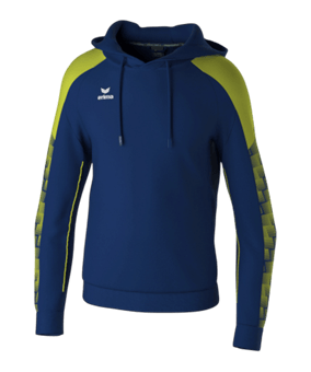 Erima Evo Star Hoody Kids Blau - blau