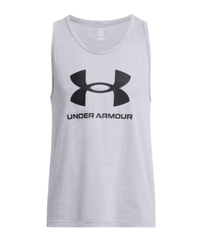 Under Armour Sportstyle Logo Tanktop Grau F035 - grau