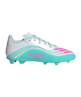 adidas F50 League FG/MG Messi Aurora Radiante Kids Weiß - weiss