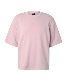 Urban Classic Heavy Washed Boxy T-Shirt Rosa - rosa