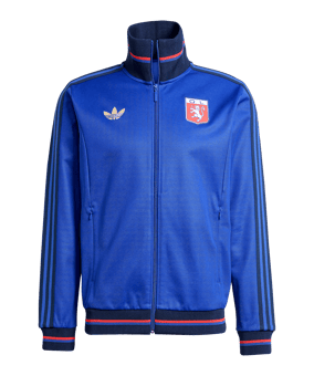 adidas Olympique Lyon 75 TT Trainingsjacke Blau 
