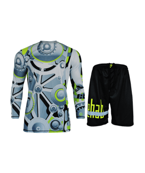 Rehab Torwart Set Grau Schwarz F616 - grau