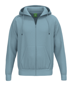 Erima TS Kapuzenjacke Kids Blau