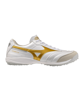 Mizuno Morelia Sala Elite TF Bright Gold Weiß F50 - weiss