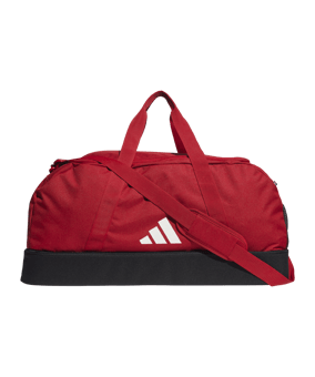 adidas Tiro League Duffel Bag Gr. L Rot Weiss - rot
