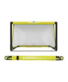 BAZOOKAGOAL CLASSIC PVC | 120x75cm | Gelb Weiß | - gelb