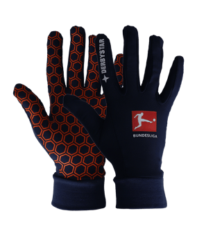 Derbystar v21 Spielerhandschuhe Kids Blau - blau