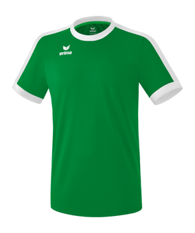 Erima Retro Star Trikot Grün Weiss - gruen