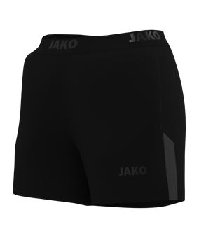 JAKO Power Laufshort Damen Schwarz F800 - schwarz