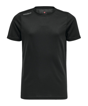 Newline Core Functional T-Shirt Running Kids F2001 - schwarz