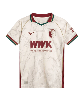 Mizuno FC Augsburg Trikot Home 2026/2027 Kids Weiß F57 - weiss