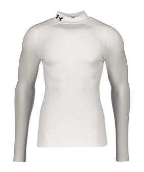 Under Armour CG Compression Mock langarm F100 - weiss