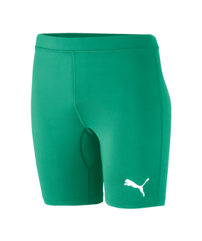 PUMA LIGA Baselayer Short Kids Grün F05 - gruen