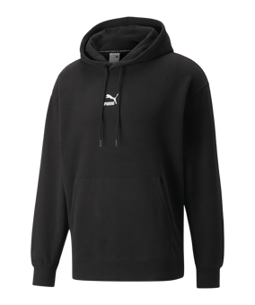 PUMA Classics Relaxed Hoody Schwarz F001 - schwarz