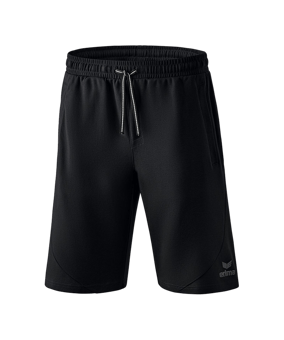 Erima Essential Sweathose Short Schwarz Kids - schwarz