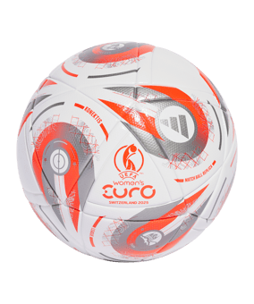 adidas League Final Trainingsball EM 2025 Weiß - weiss