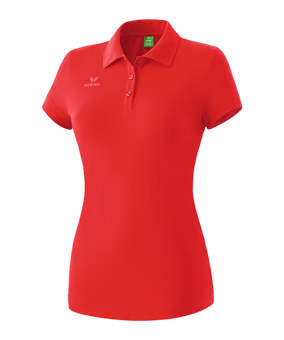Erima Teamsport Poloshirt Damen Rot - rot