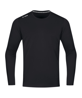 JAKO Run 2.0 Sweatshirt Running Kids Schwarz F08 | - schwarz