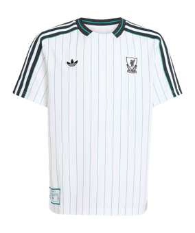 adidas FC Liverpool Icon Trikot Kids Weiß - weiss