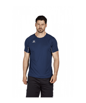 Erima Liga Star Trainings T-Shirt Blau Weiss | - blau