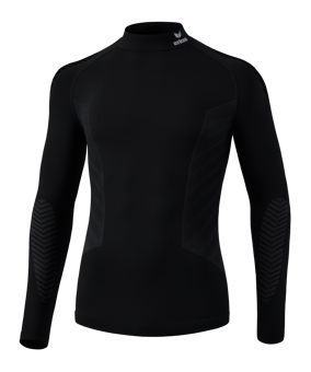 Erima ATHLETIC Turtleneck Sweatshirt Schwarz F950 - schwarz