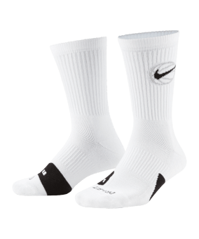 Nike Everyday Crew Socken Weiss Schwarz F100 - weiss