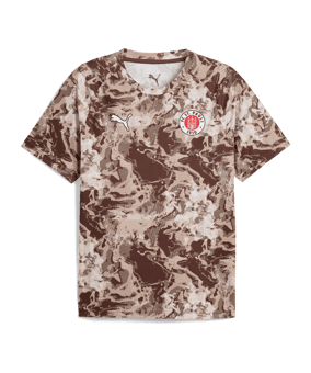 PUMA FC St. Pauli Prematch Home 2025/2026 Braun F01 - braun
