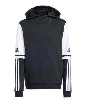 adidas Squadra 25 Hoody Kids Schwarz - schwarz