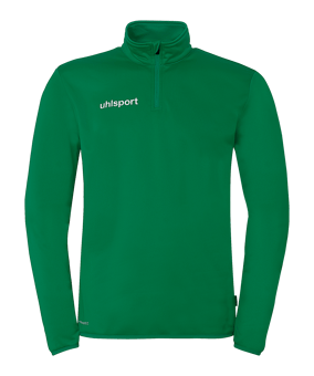 uhlsport Essential 1/4 Zip Top Kids Grün F47 - gruen