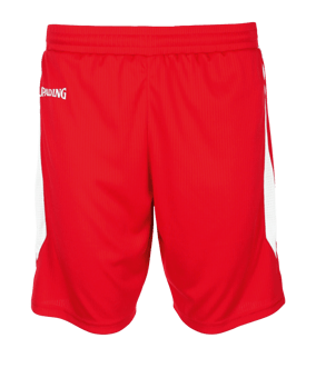 Spalding 4HER III Short Damen Rot F03 - weiss