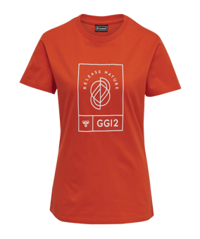 Hummel hmlGG12 T-Shirt Damen Rot F3164 - rot