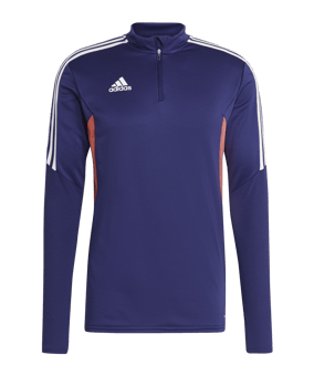 adidas Condivo Predator HalfZip Sweatshirt Blau - blau