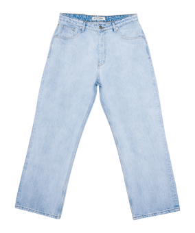 2Y Studios Adrik Basic Baggy Jeans Hose Blau - blau