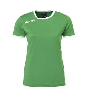 Kempa Curve Trikot T-Shirt Damen Grün Weiss F07 - gruen