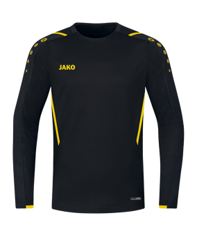 JAKO Challenge Sweatshirt Kids Schwarz Gelb F803 - schwarz