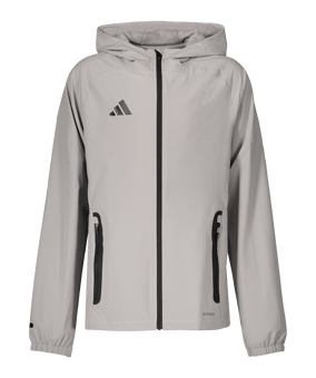 adidas Tiro 25 Competition Trainingsjacke Kids Grau - grau