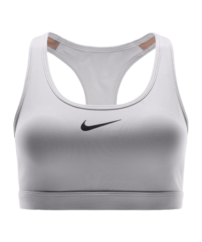 Nike Swoosh Medium Support Bra Sport-BH Damen Weiss F100 - weiss