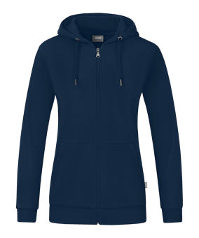 Jako Organic Kapuzenjacke Damen Blau F900 - blau