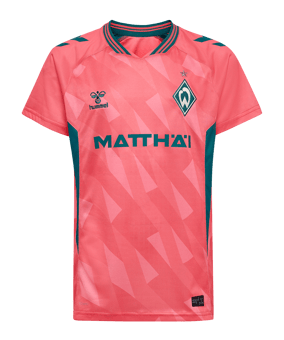 hummel SV Werder Bremen Trikot 3rd 2026/2027 Kids Rot F3945 - rot