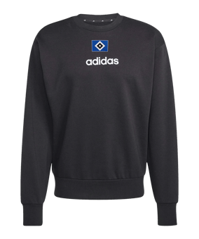 adidas Hamburger SV Sweatshirt Schwarz - schwarz