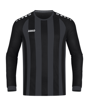 JAKO Inter Trikot Langarm Schwarz Grau F801 - schwarz